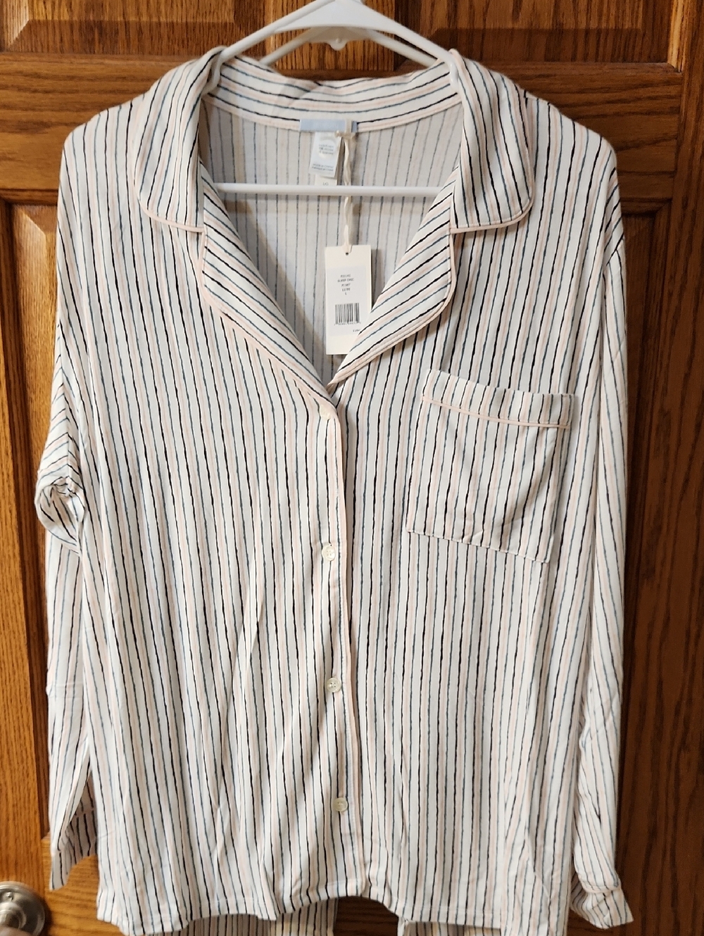Eberjey Sleep Chic Long-Sleeve Pajama Set